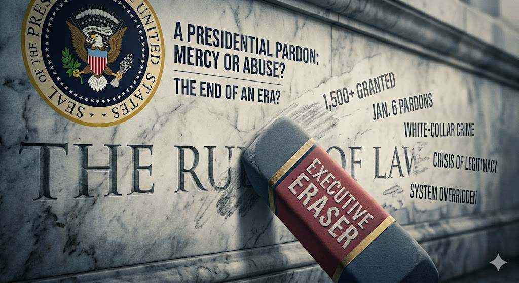 The Executive Eraser: Trump’s Mass Pardons and the Erosion of the Rule of Law