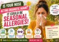 Is Your Nose Acting Dramatic Again? What If It’s Not a Cold… But Seasonal Allergies Playing Games With You?